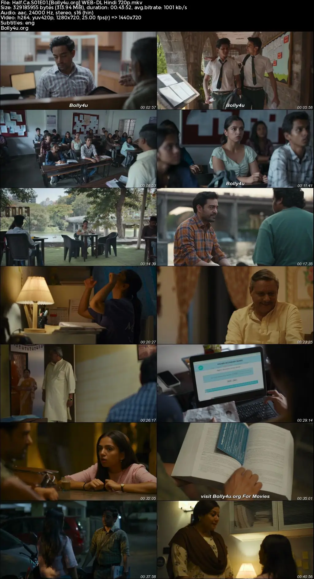 Half CA 2023 WEB-DL Hindi S01 Complete Download 720p  480p