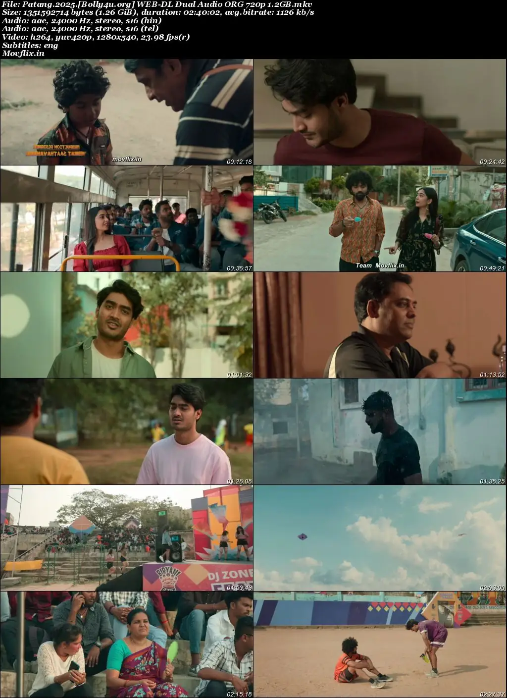 Patang 2025 WEB-DL UNCUT Hindi Dual Audio ORG Full Movie Download 1080p  720p  480p