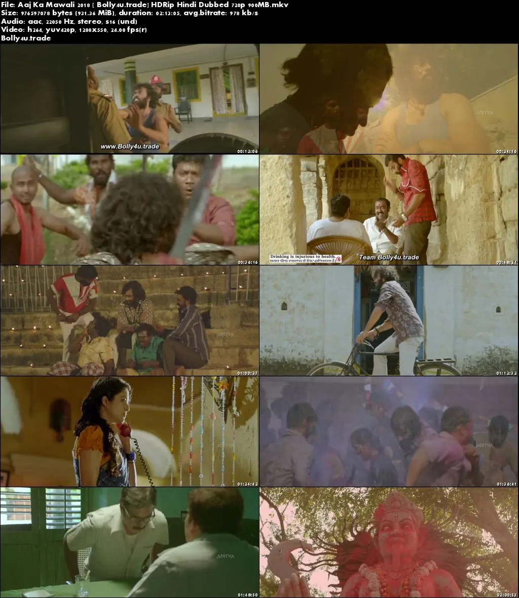 Aaj Ka Mawali 2018 HDRip 350Mb Full Hindi Dubbed Movie Download 480p