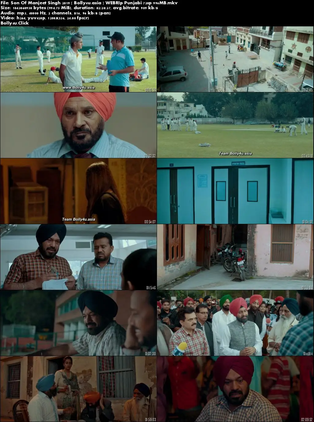 Son Of Manjeet Singh 2019 WEB-DL 950MB Punjabi 720p Download