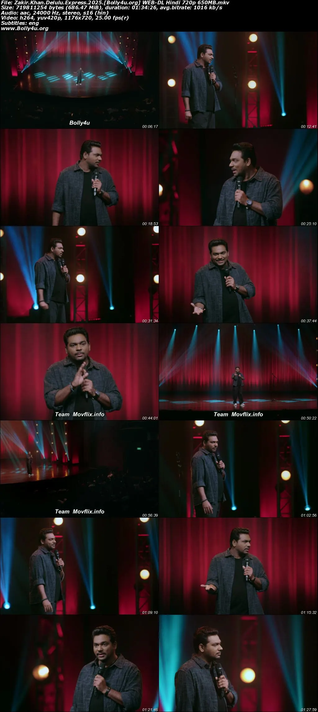 Zakir Khan Delulu Express 2025 WEB-DL Hindi 720p 480p Download