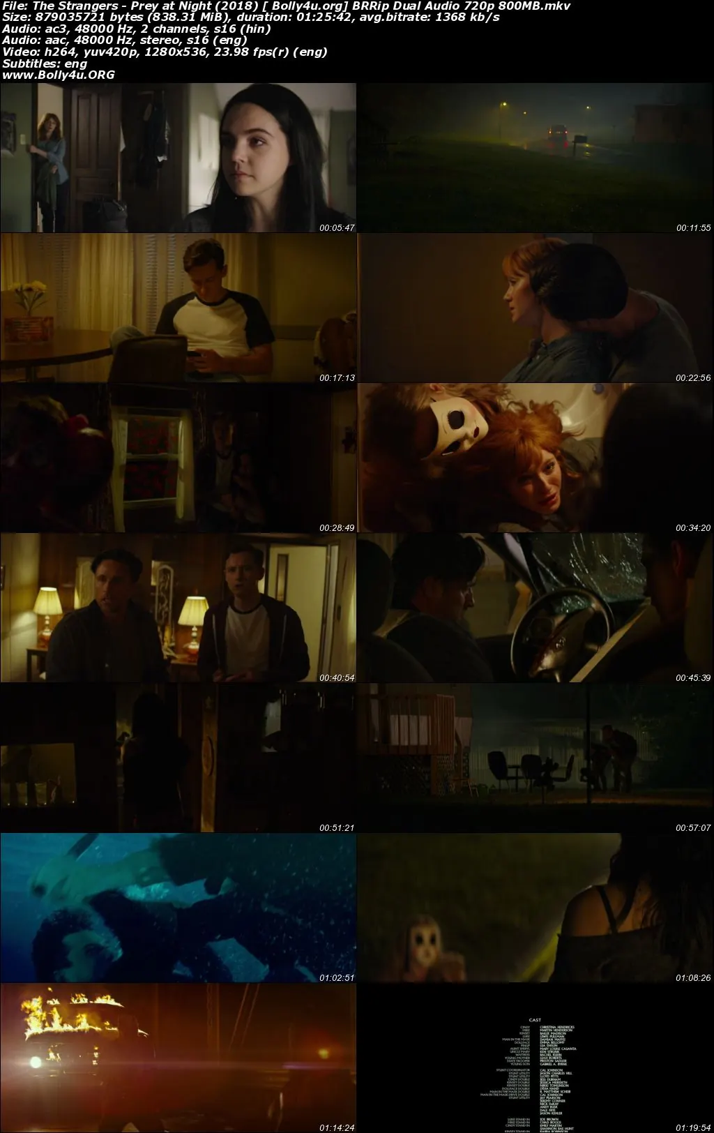 The Strangers Prey at Night 2018 BRRip 800MB Hindi Dual Audio 720p Download The Strangers Prey at Night 2018 BRRip 800MB Hindi Dual Audio 720p Download