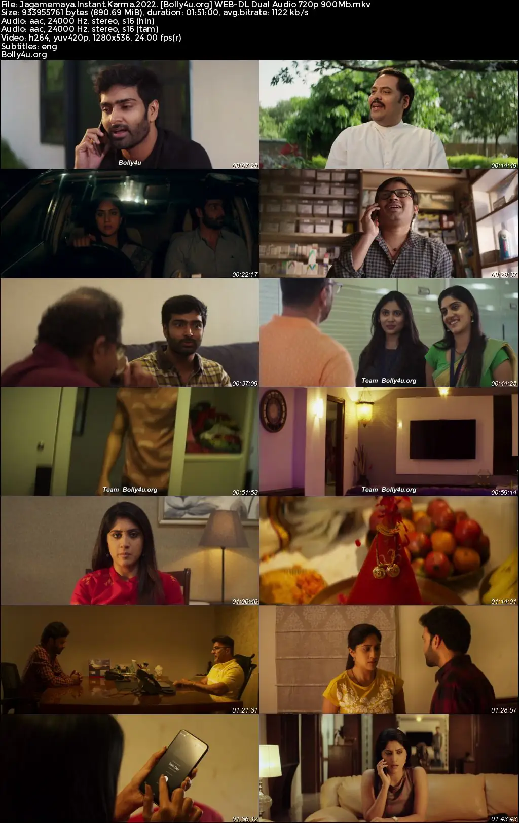 Jagamemaya Instant Karma 2022 WEB-DL Hindi Dual Audio Full Movie Download 1080p  720p  480p
