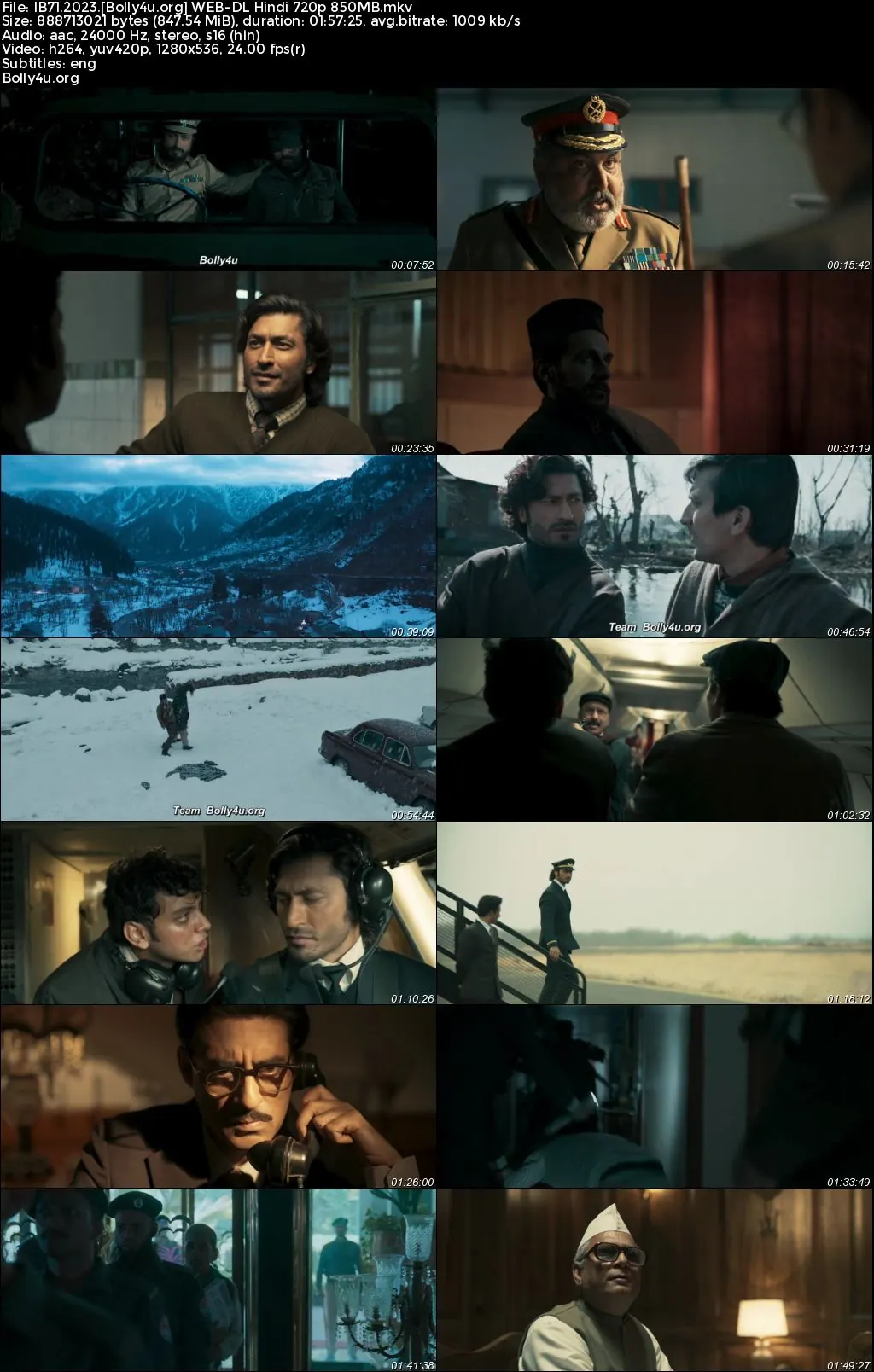 IB71 2023 WEB-DL Hindi Full Movie Download 1080p  720p  480p