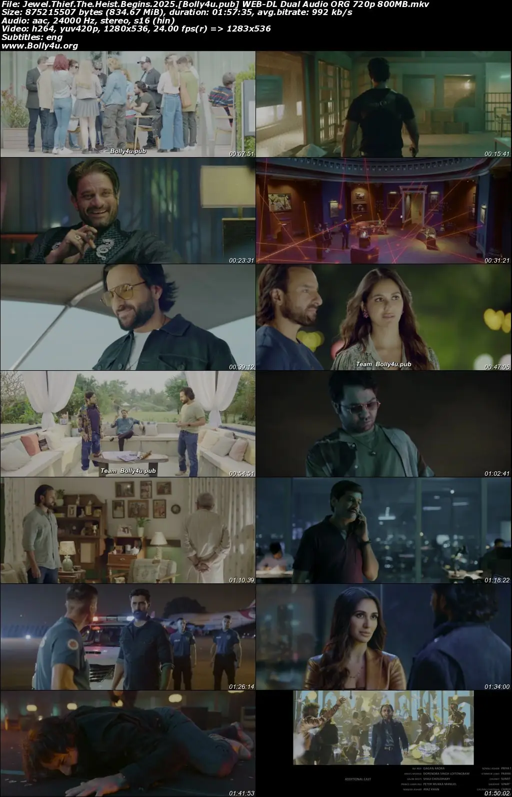 Jewel Thief The Heist Begins 2025 WEB-DL Hindi Full Movie Download 1080p  720p  480p