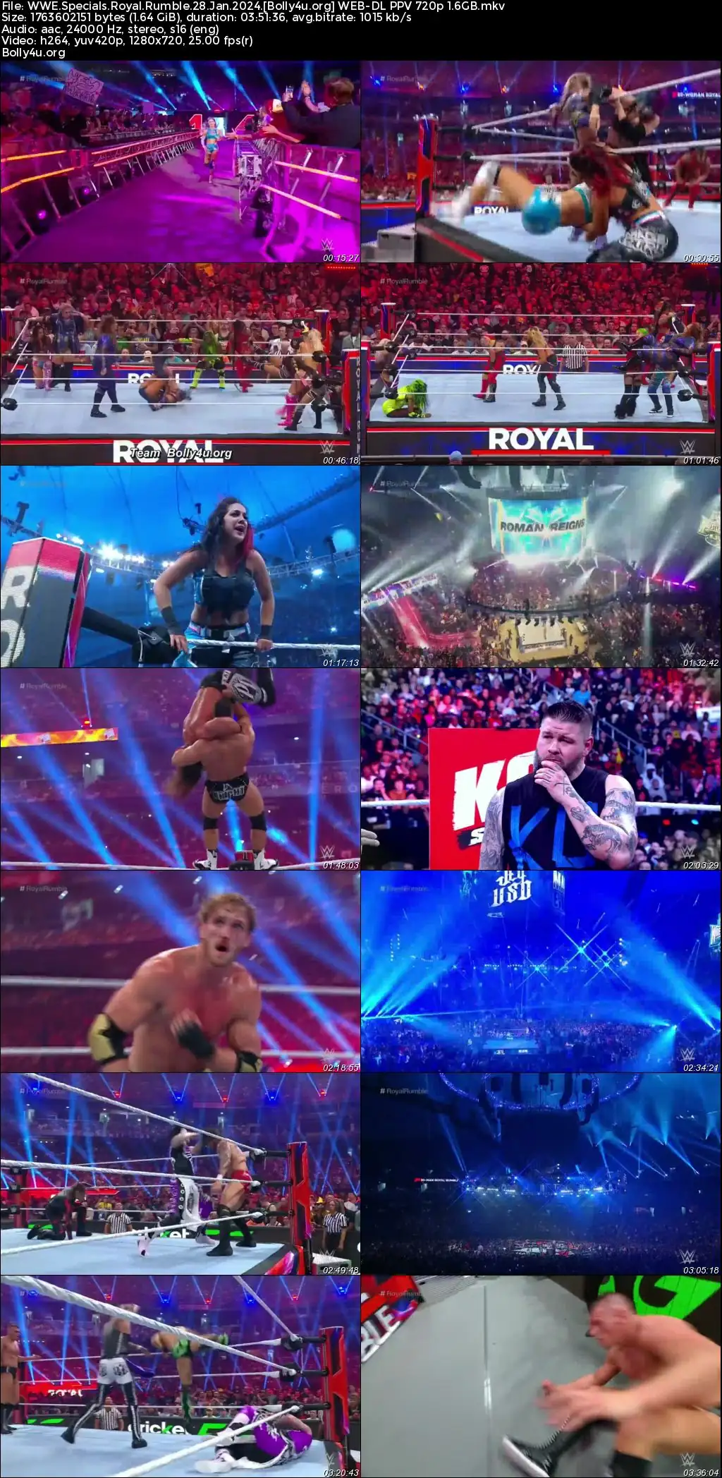 WWE Specials Royal Rumble WEB-DL PPV 27 Jan 2024 720p 480p Download