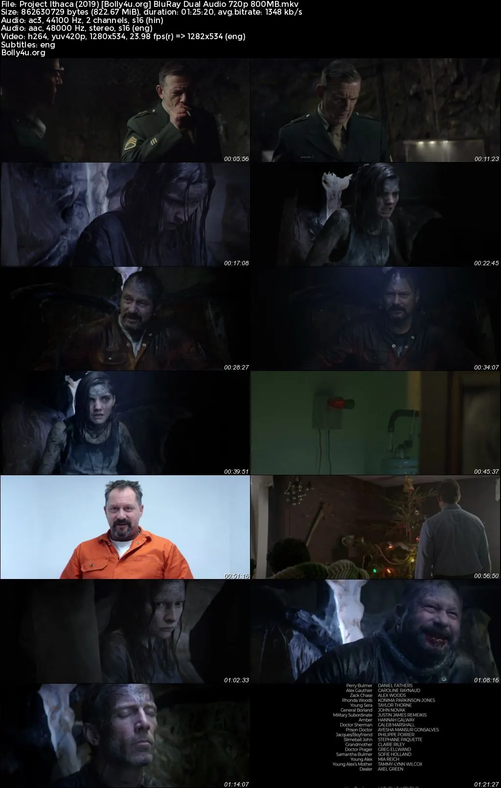 Project Ithaca 2019 BluRay Hindi Dual Audio Full Movie Download 720p  480p