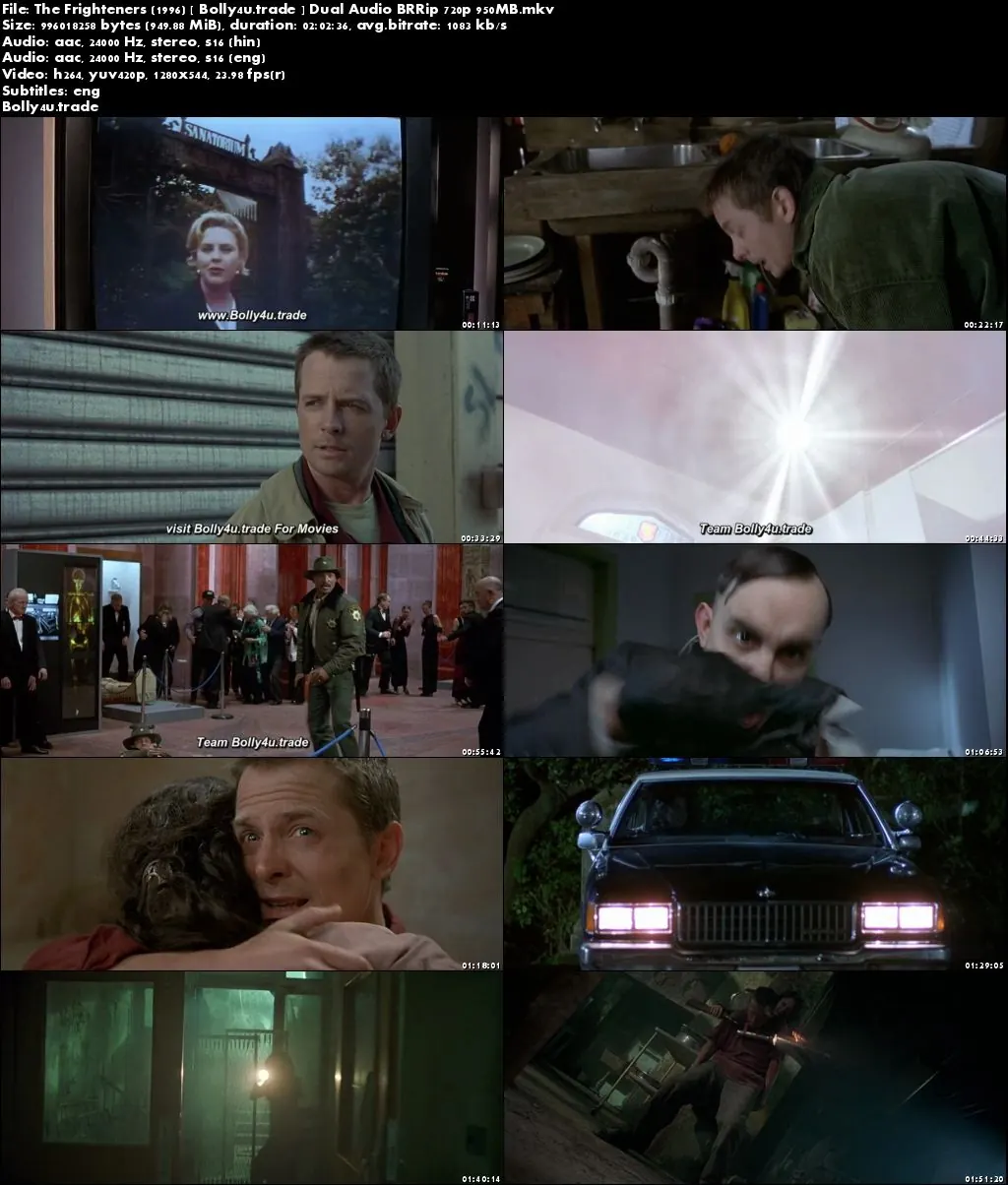 The Frighteners 1996 BRRip 950MB Hindi Dual Audio 720p Download