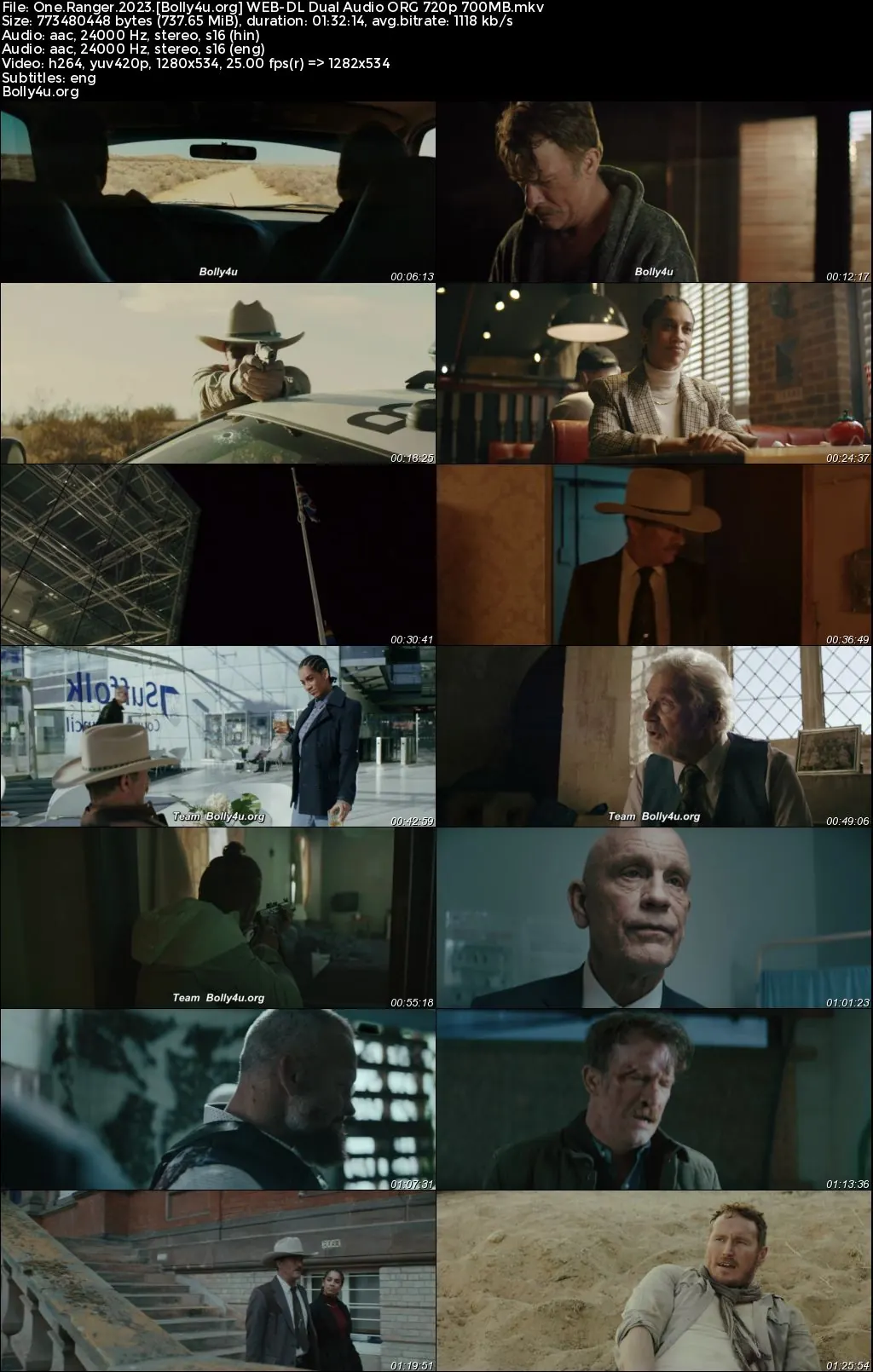 One Ranger 2023 WEB-DL Hindi Dual Audio ORG Full Movie Download 1080p  720p  480p