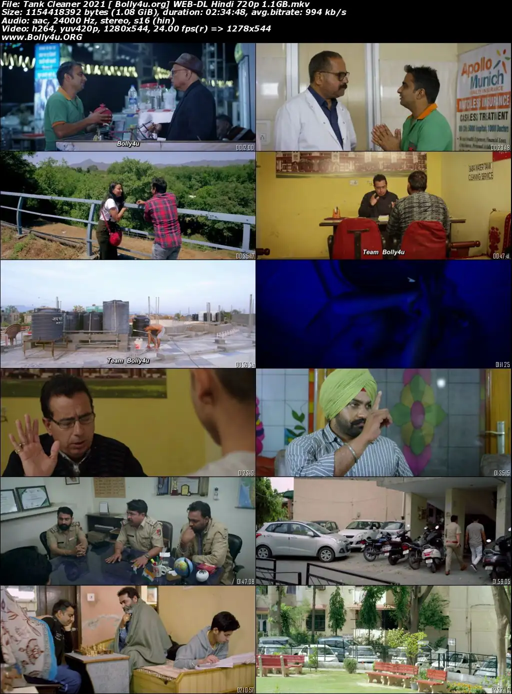 Tank Cleaner 2021 WEB-DL 1.1GB Hindi Movie Download 720p
