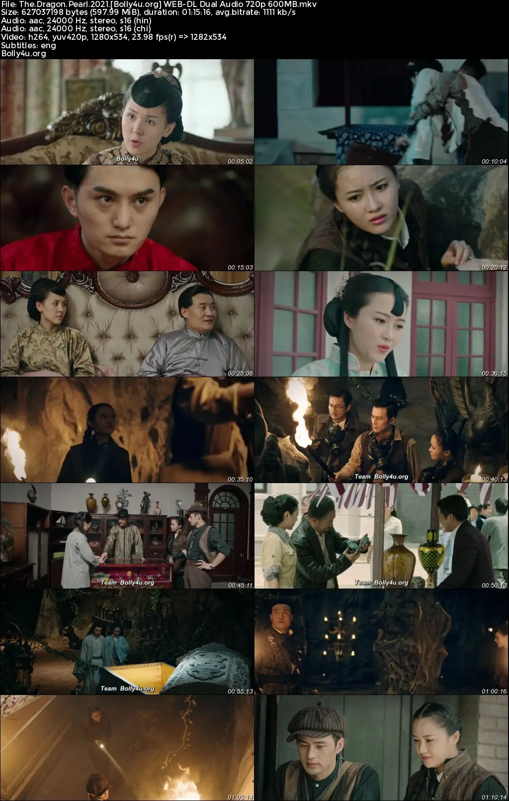 The Dragon Pearl 2021 WEB-DL Hindi Dual Audio Full Movie Download 1080p  720p  480p