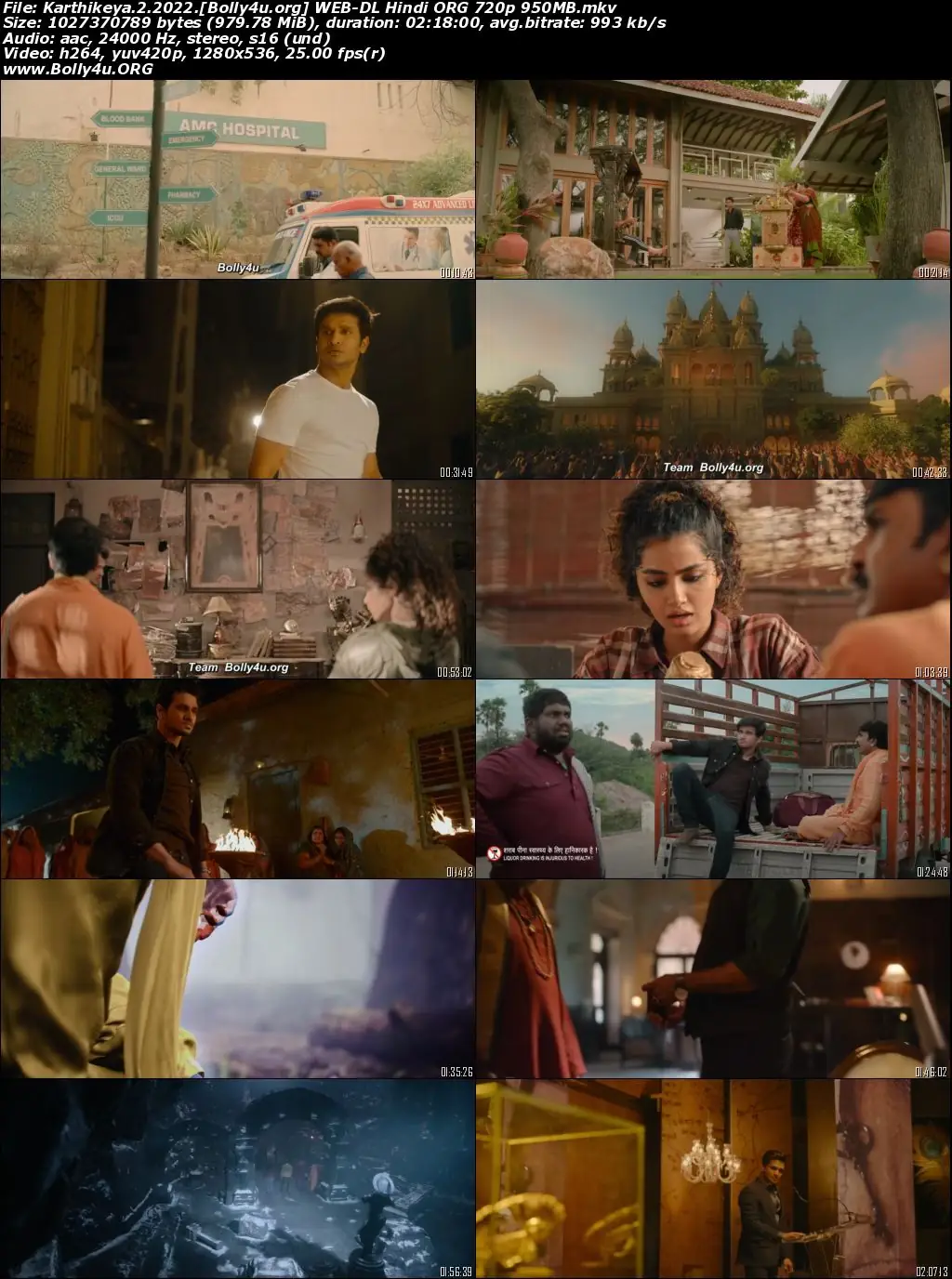 Karthikeya 2 2022 WEB-DL Hindi ORG Full Movie Download 1080p  720p  480p