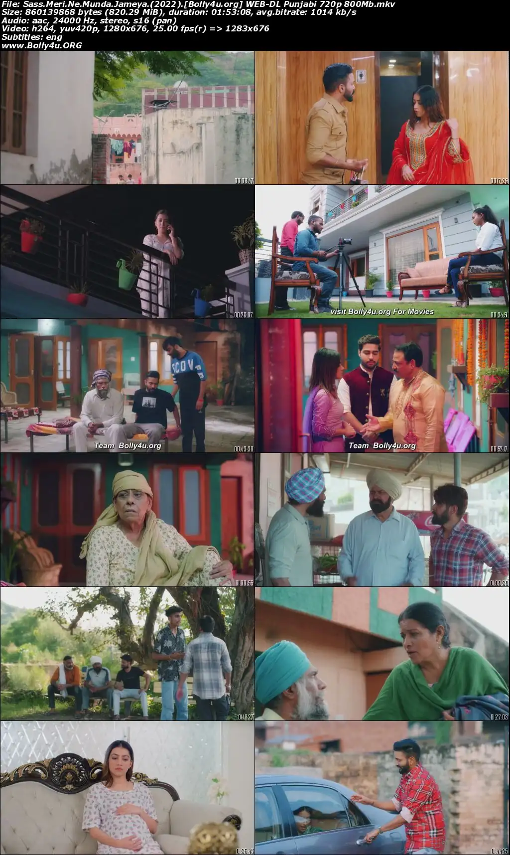 Sass Meri Ne Munda Jameya 2022 WEB-DL Punjabi Full Movie Download