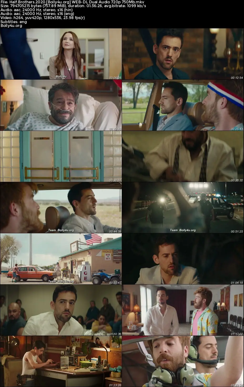 Half Brothers 2020 WEB-DL Hindi Dual Audio ORG Full Movie Download 1080p  720p  480p