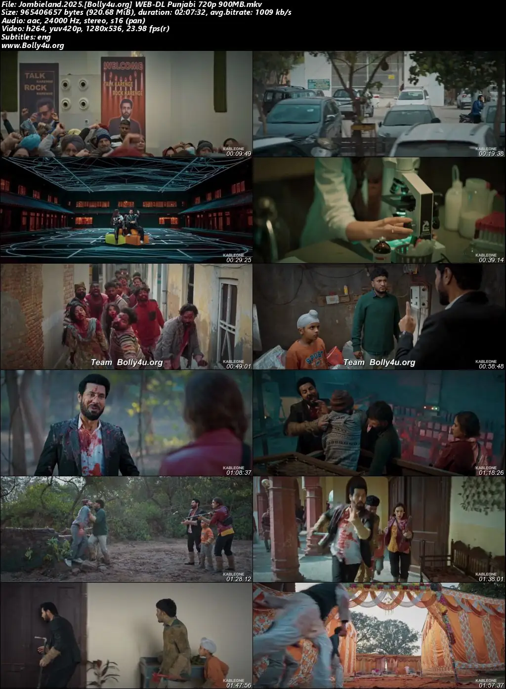 Jombieland 2025 WEB-DL Punjabi Full Movie Download 1080p  720p  480p