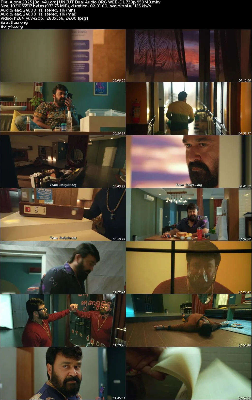 Alone 2023 WEB-DL UNCUT Hindi Dual Audio ORG Full Movie Download 1080p  720p  480p