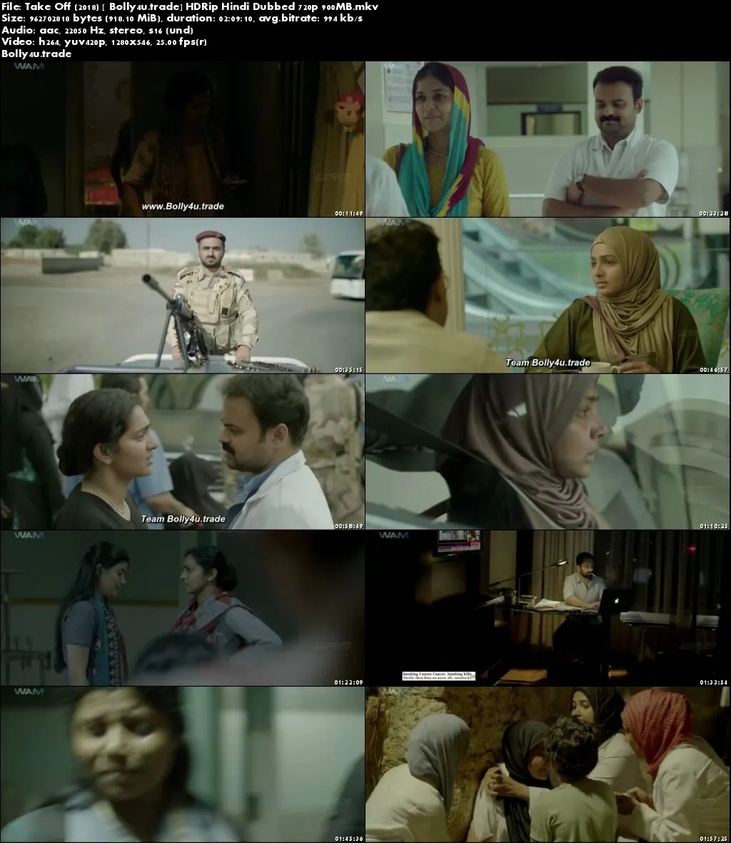 Take Off 2018 HDRip 900MB Full Hindi Dubbed Movie Download 720p Watch Online