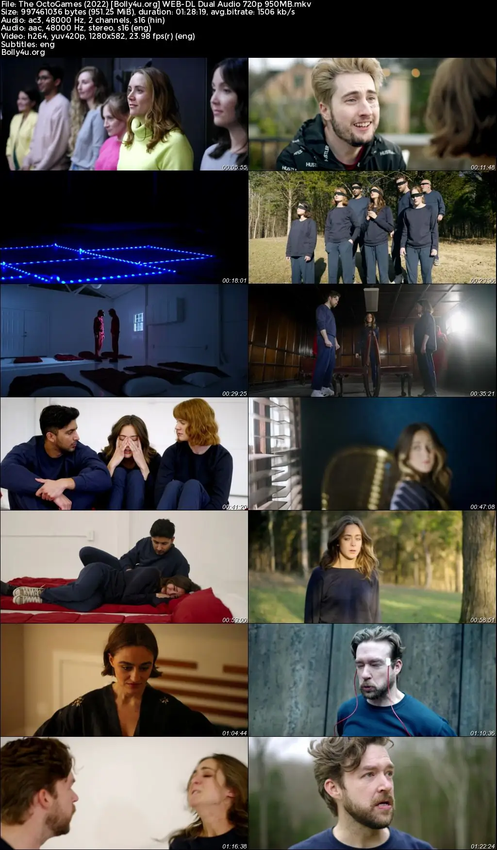 The OctoGames 2022 WEB-DL Hindi Dual Audio Full Movie Download 720p  480p
