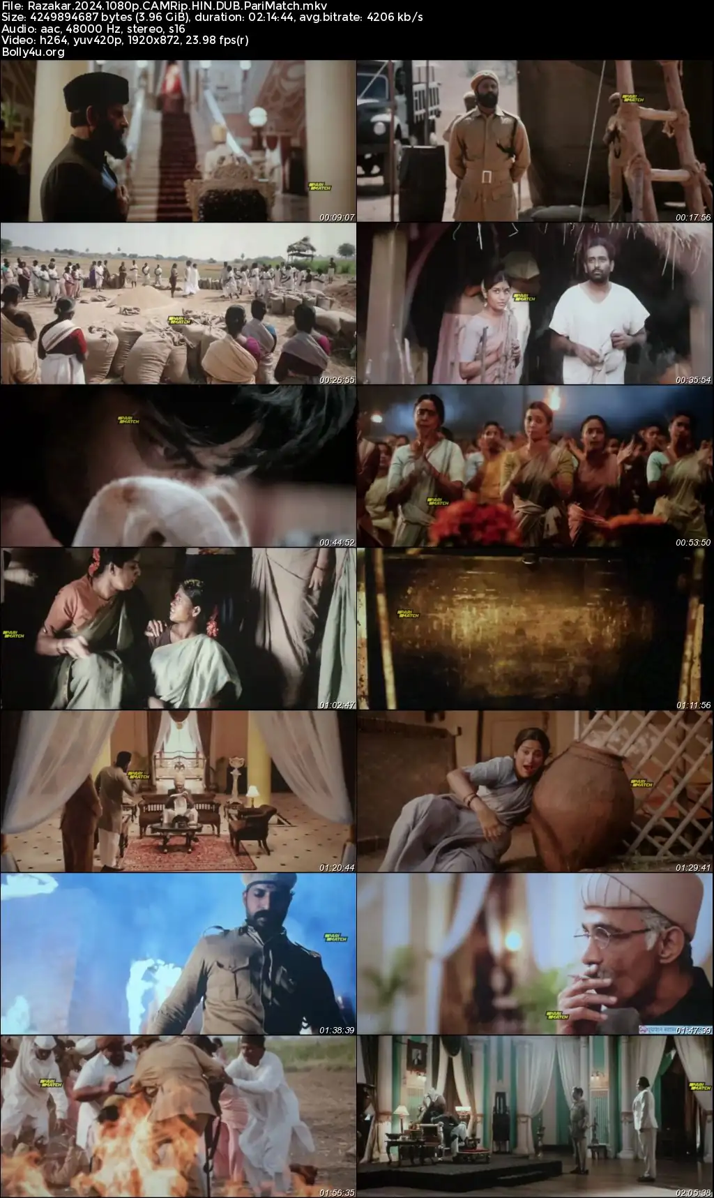 Razakar 2024 HDTS Hindi Full Movie Download 1080p  720p  480p