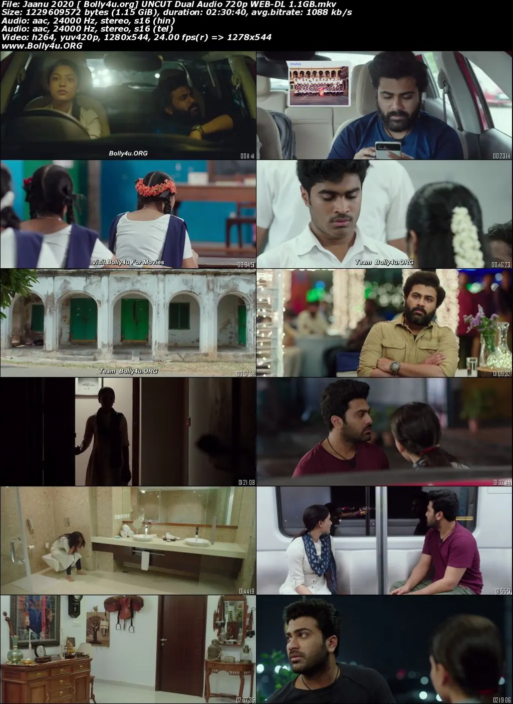 Jaanu 2020 WEB-DL 500MB UNCUT Hindi Dual Audio 480p Download