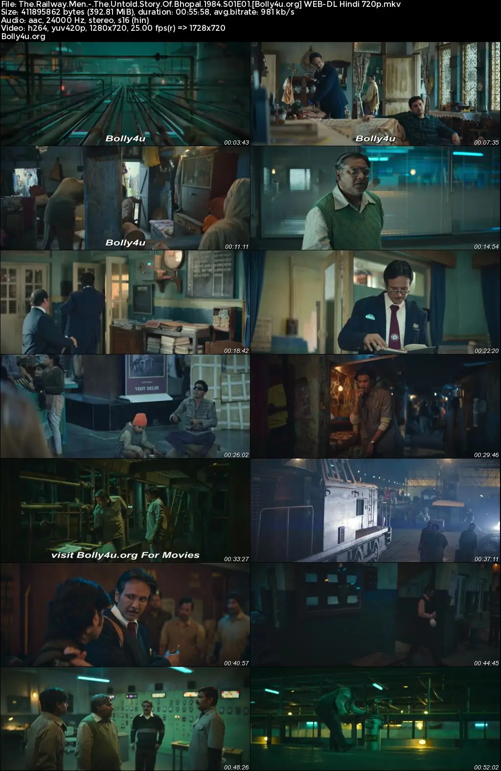 The Railway Men 2023 WEB-DL Hindi S01 Complete Download 720p  480p