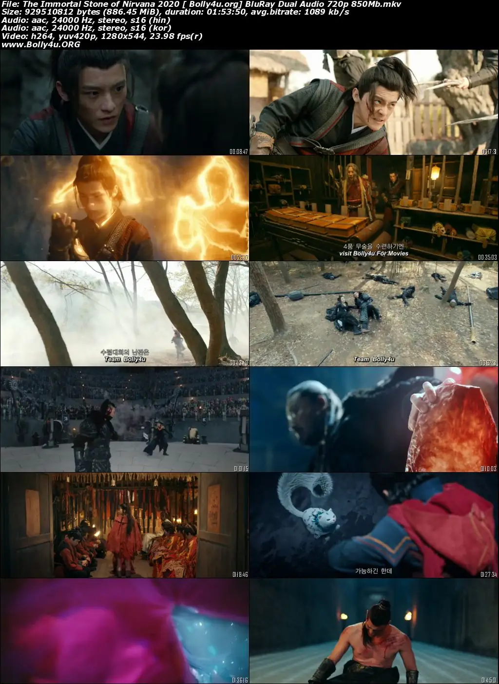 The Immortal Stone of Nirvana 2020 BluRay 350Mb Hindi Dual Audio 480p Download