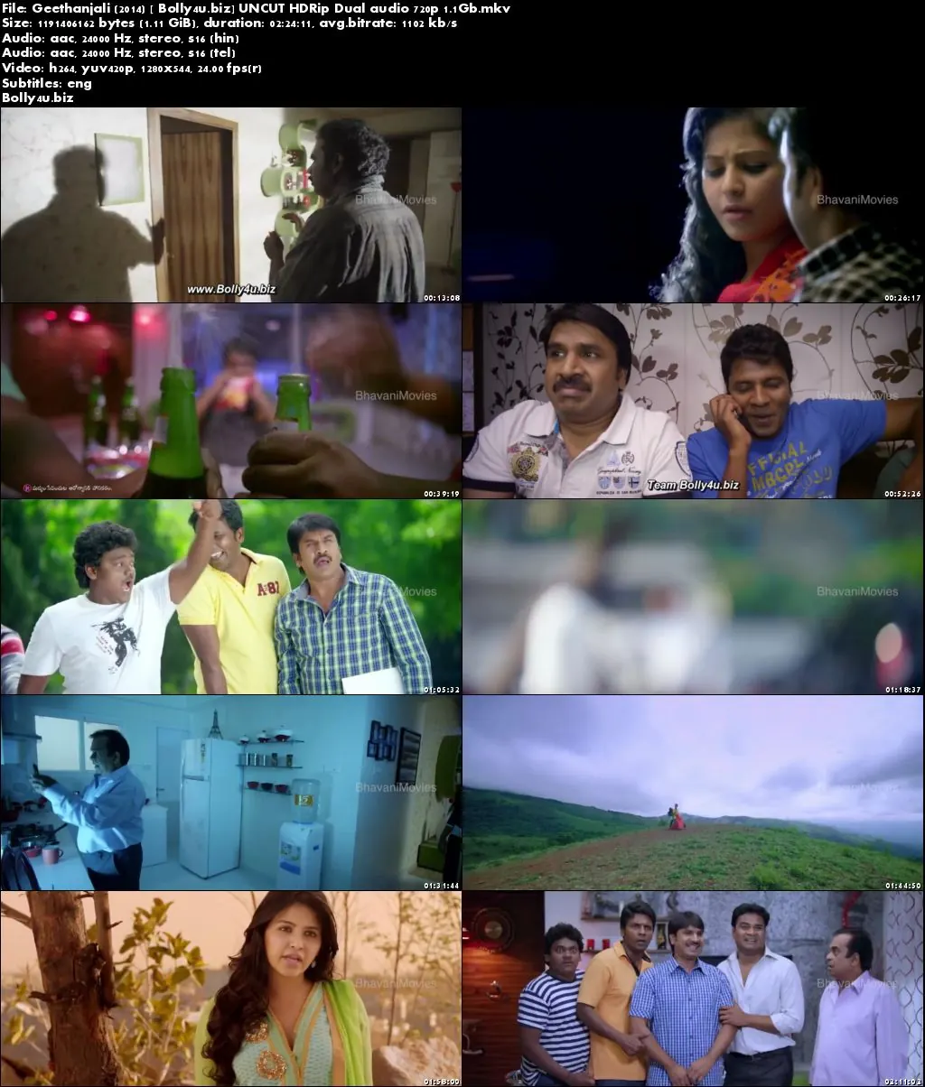 Geethanjali 2014 HDRip UNCUT 1GB Hindi Dual Audio 720p Download Geethanjali 2014 HDRip UNCUT 1GB Hindi Dual Audio 720p Download