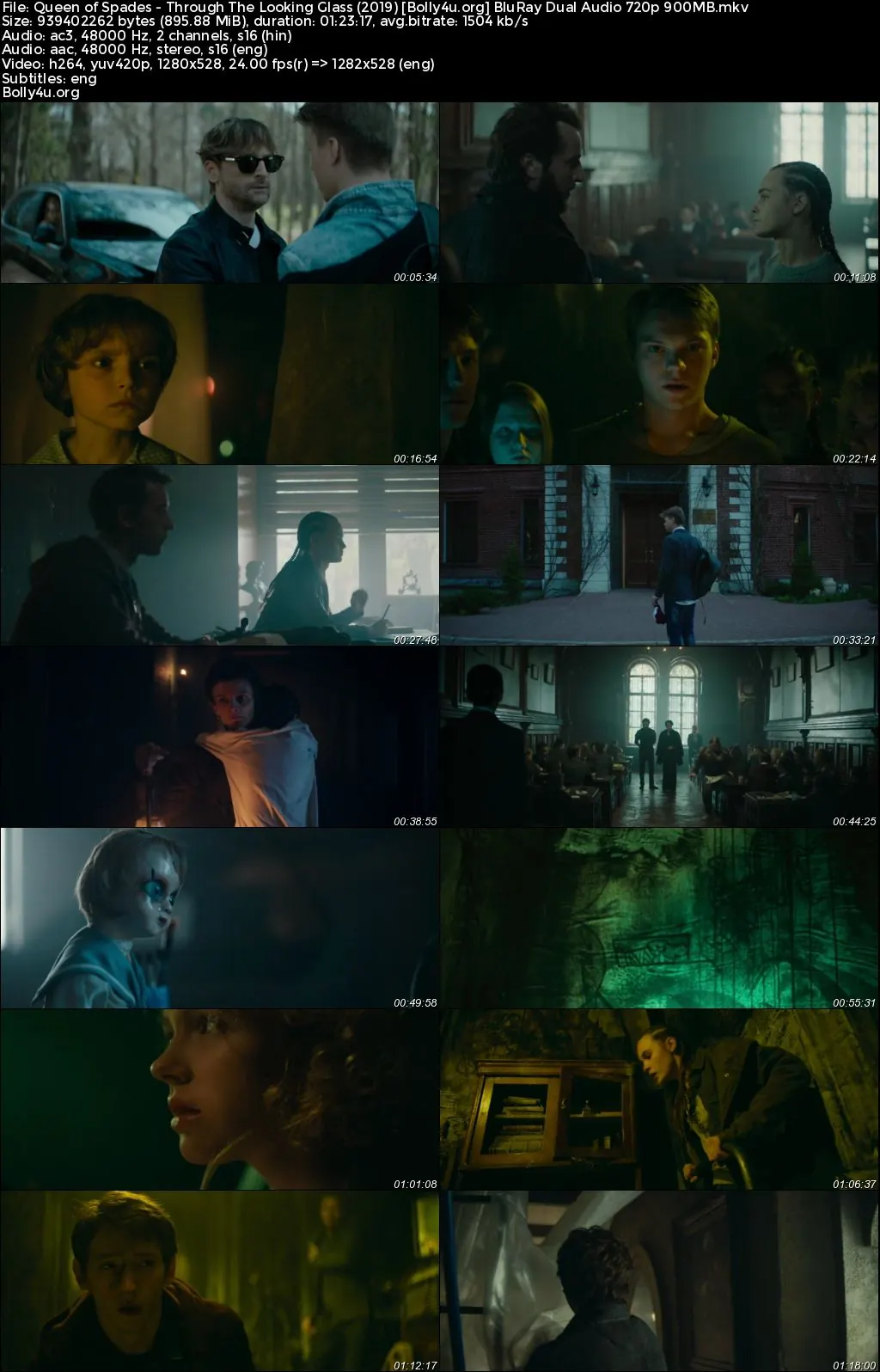 Queen of Spades Through The Looking Glass 2019 BluRay Hindi Dual Audio Full Movie Download 720p  480p