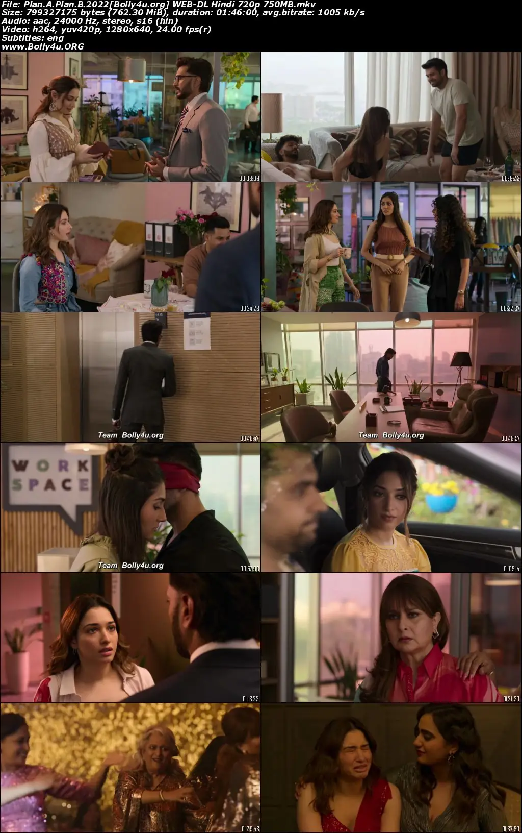 Plan A Plan B 2022 WEB-DL Hindi Full Movie Download 1080p  720p  480p