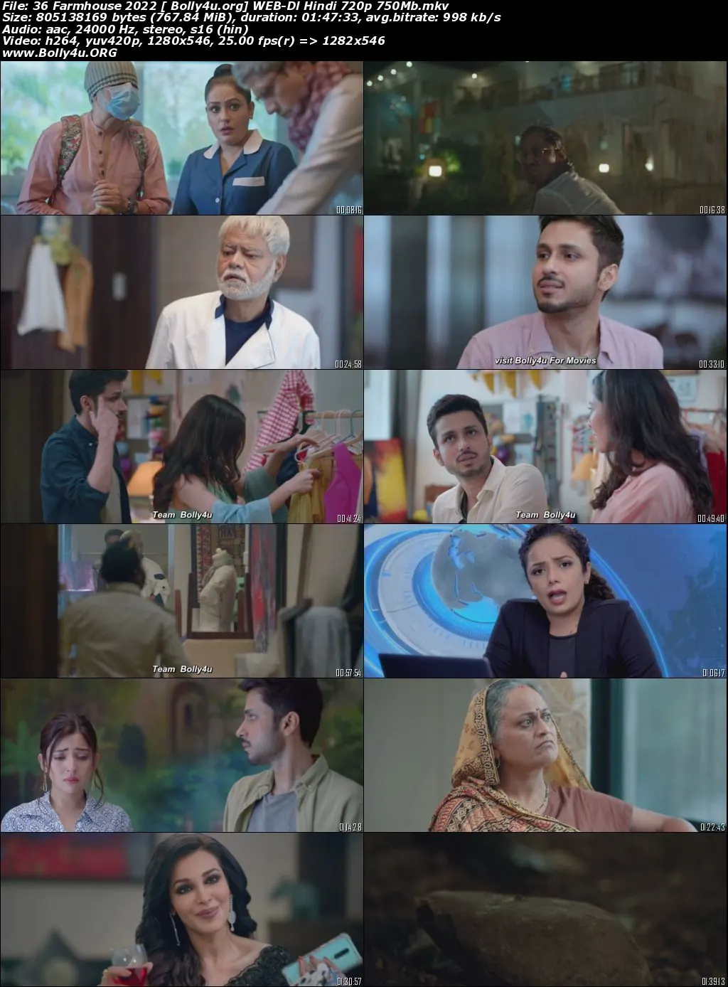 36 Farmhouse 2022 WEB-DL 750MB Hindi Movie Download 720p