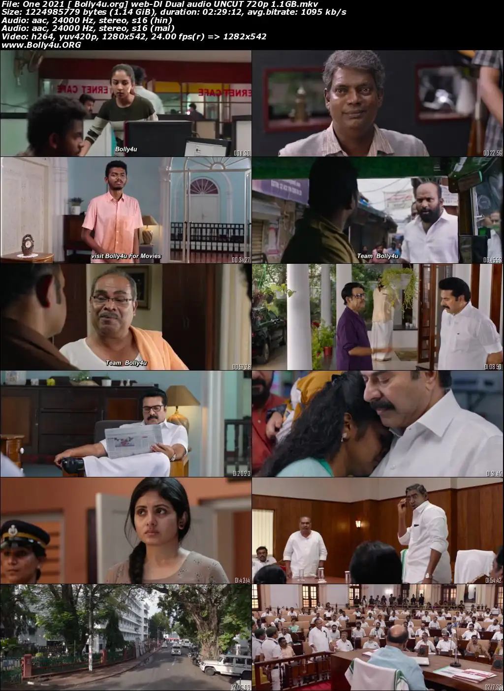 One 2021 WEB-DL 500MB UNCUT Hindi Dual Audio 480p Download