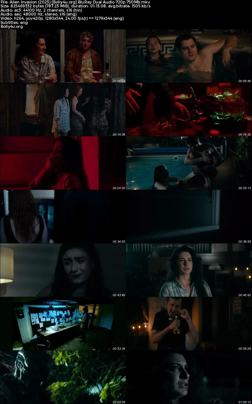 Alien Invasion 2023 BluRay Hindi Dual Audio Full Movie Download 720p  480p