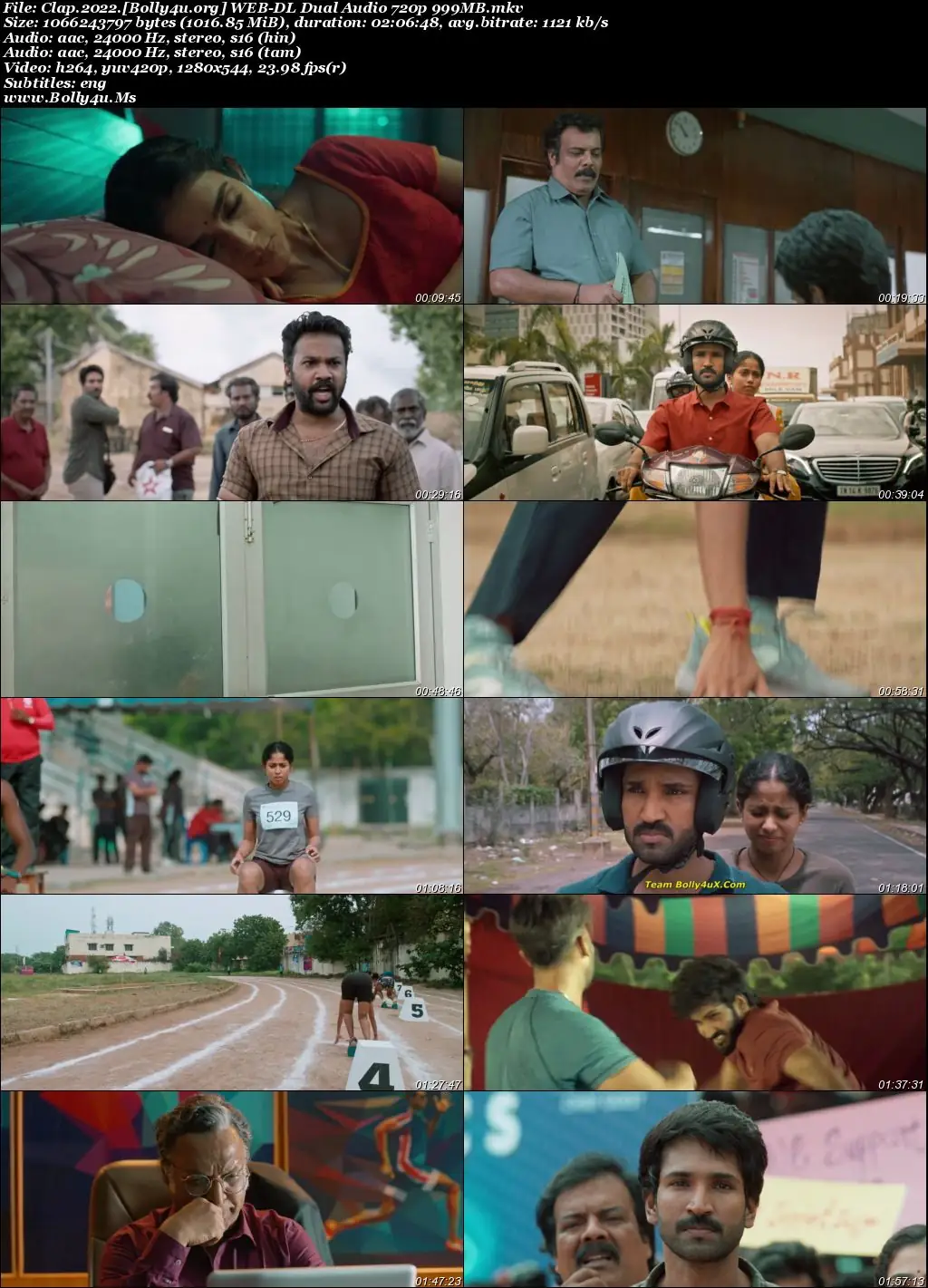 Clap 2022 WEB-DL UNCUT Hindi Dual Audio ORG Full Movie Download 1080p  720p  480p