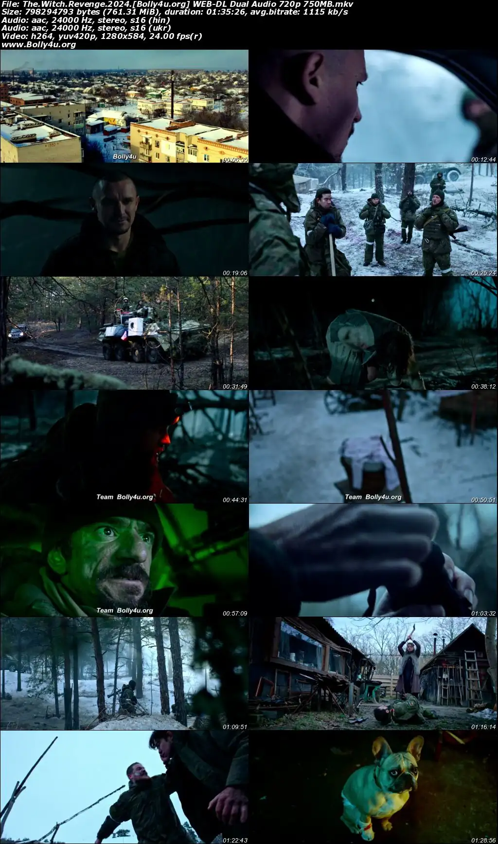 The Witch Revenge 2024 WEB-DL Hindi Dual Audio ORG Full Movie Download 1080p  720p  480p
