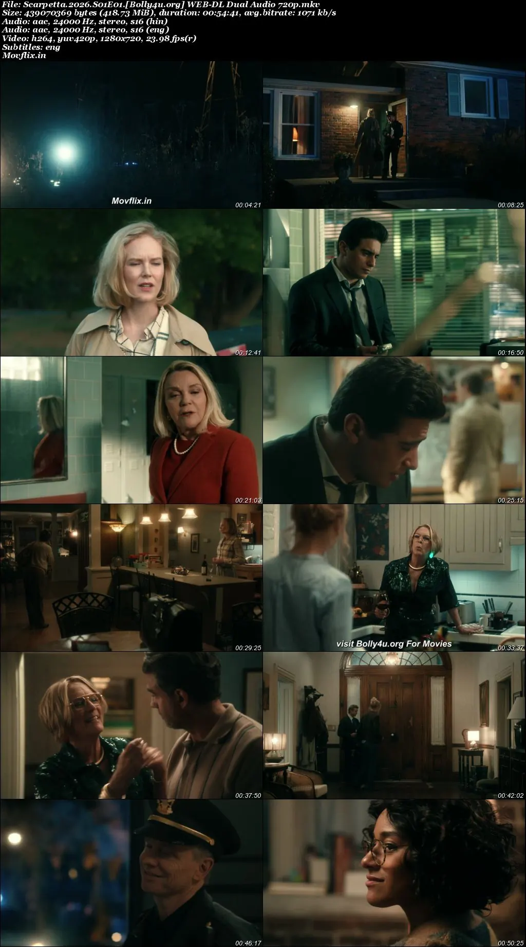 Scarpetta 2026 WEB-DL Hindi Dual Audio ORG S01 Complete Download 720p  480p