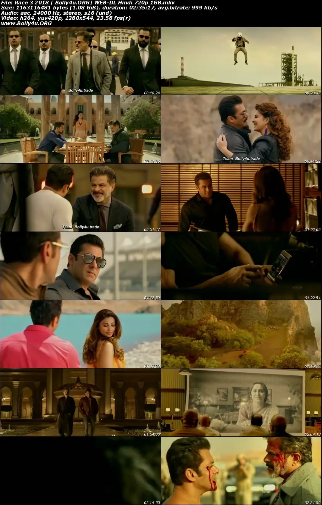 Race 3 2018 HDRip Full Hindi Movie Download 720p