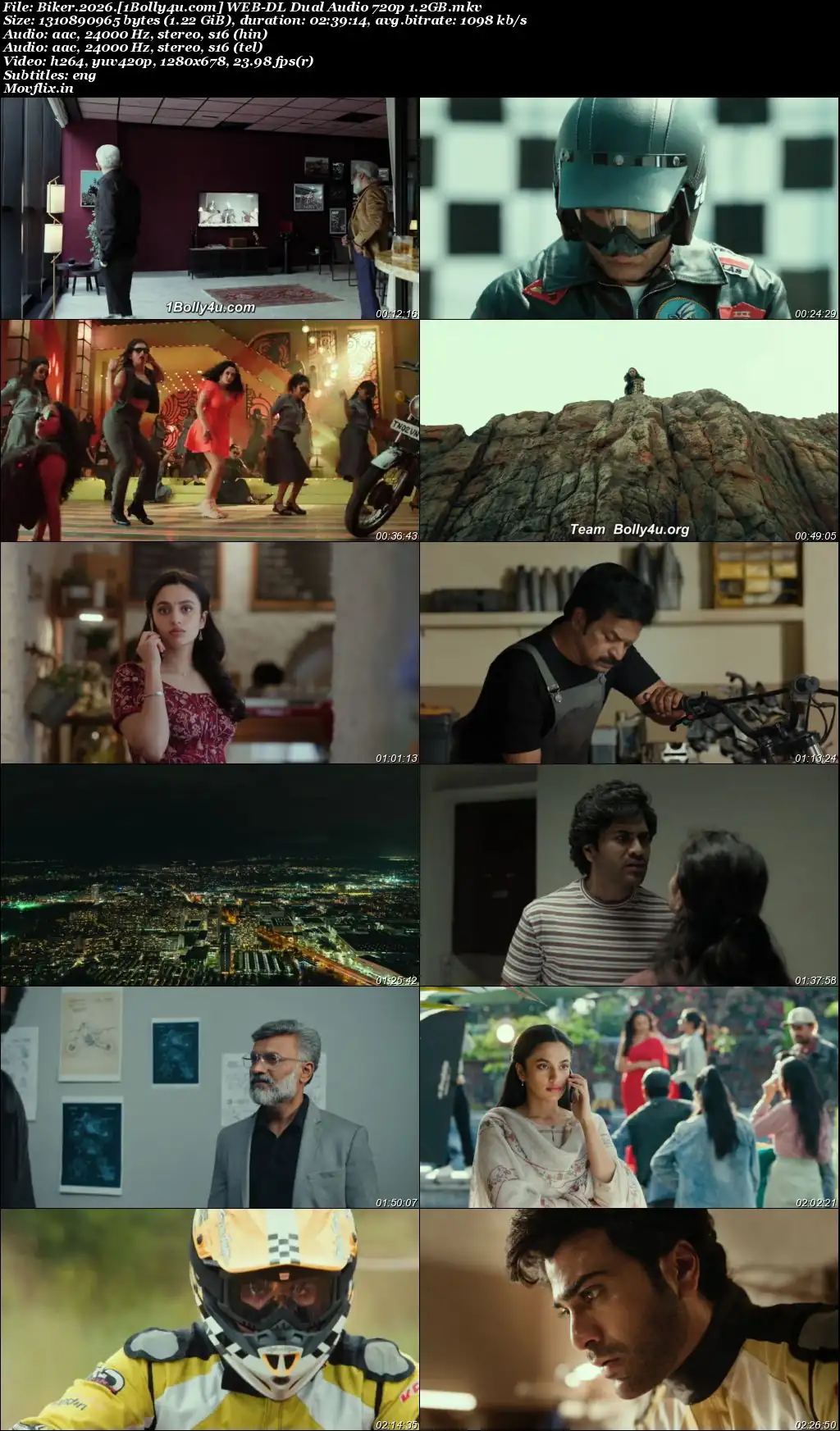 Biker 2026 WEB-DL UNCUT Hindi Dual Audio ORG Full Movie Download 1080p  720p  480p