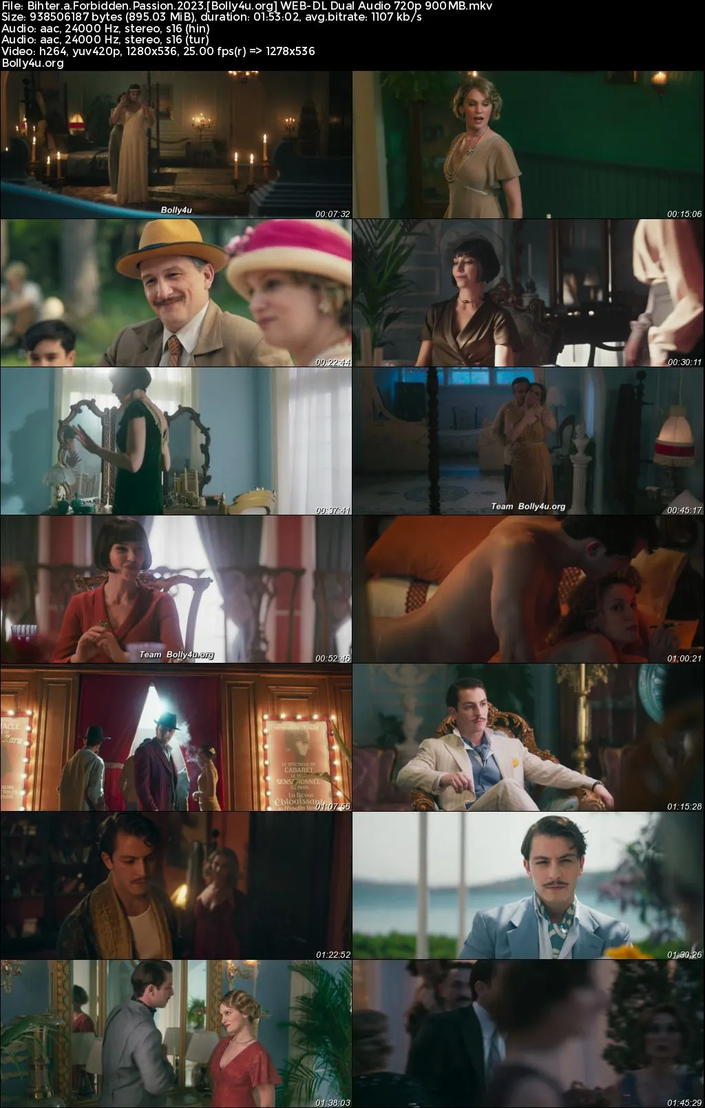 Bihter a Forbidden Passion 2023 WEB-DL Hindi Dual Audio ORG Full Movie Download 1080p  720p  480p