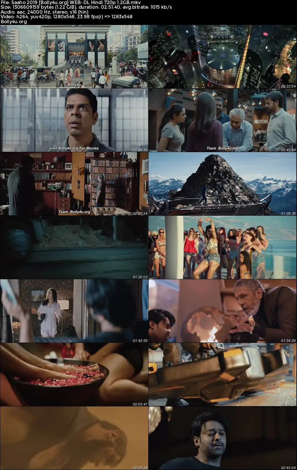 Saaho 2019 WEB-DL Hindi ORG Full Movie Download 1080p  720p  480p