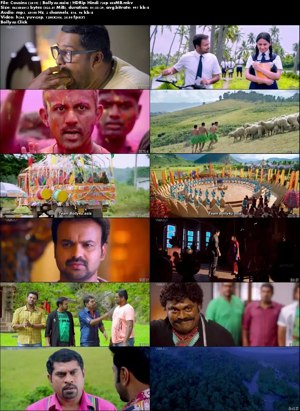 Cousins 2019 HDRip 300Mb Hindi Dubbed 480p Download