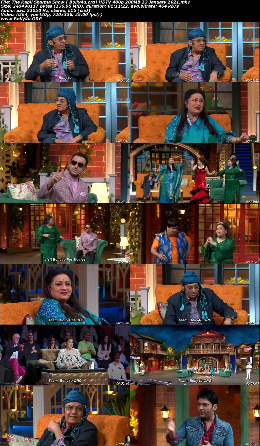 The Kapil Sharma Show HDTV 480p 200MB 23 January 2021 Download