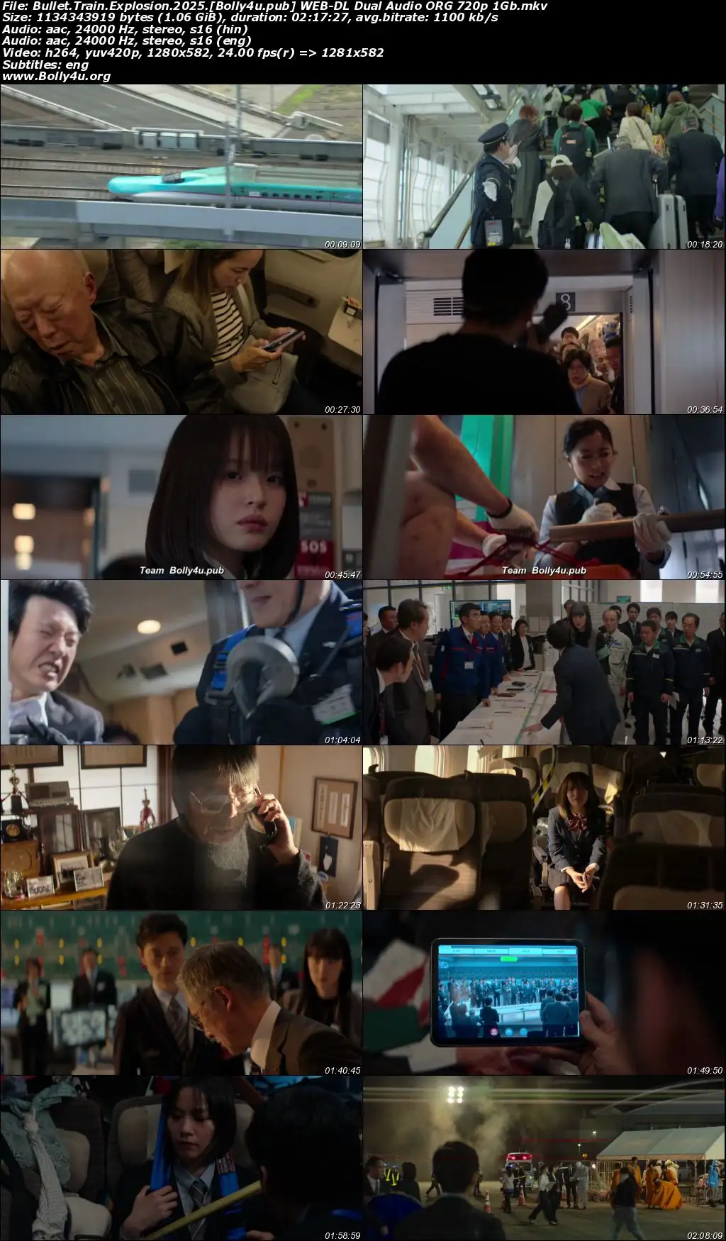 Bullet Train Explosion 2025 WEB-DL Hindi Dual Audio ORG Full Movie Download 1080p  720p  480p