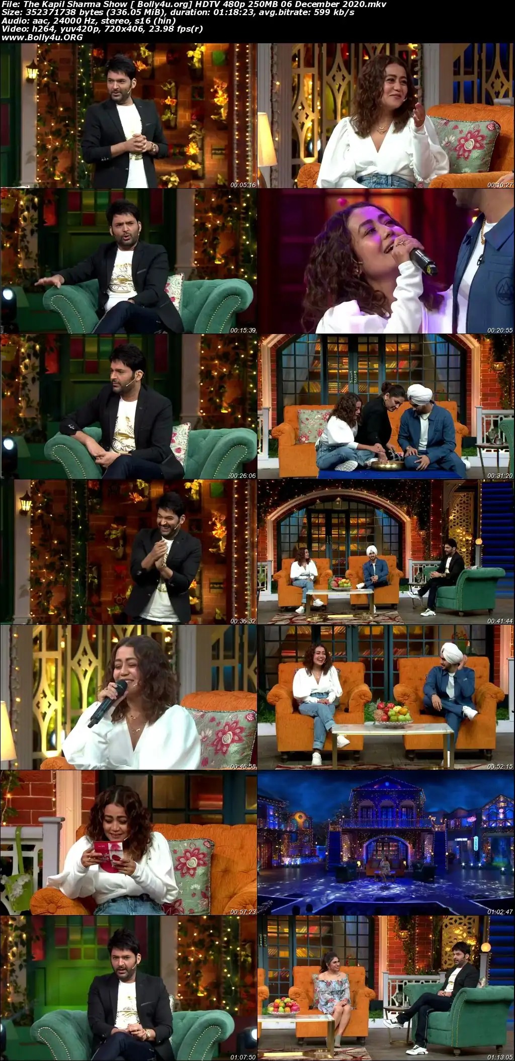 The Kapil Sharma Show HDTV 480p 250MB 06 December 2020 Download