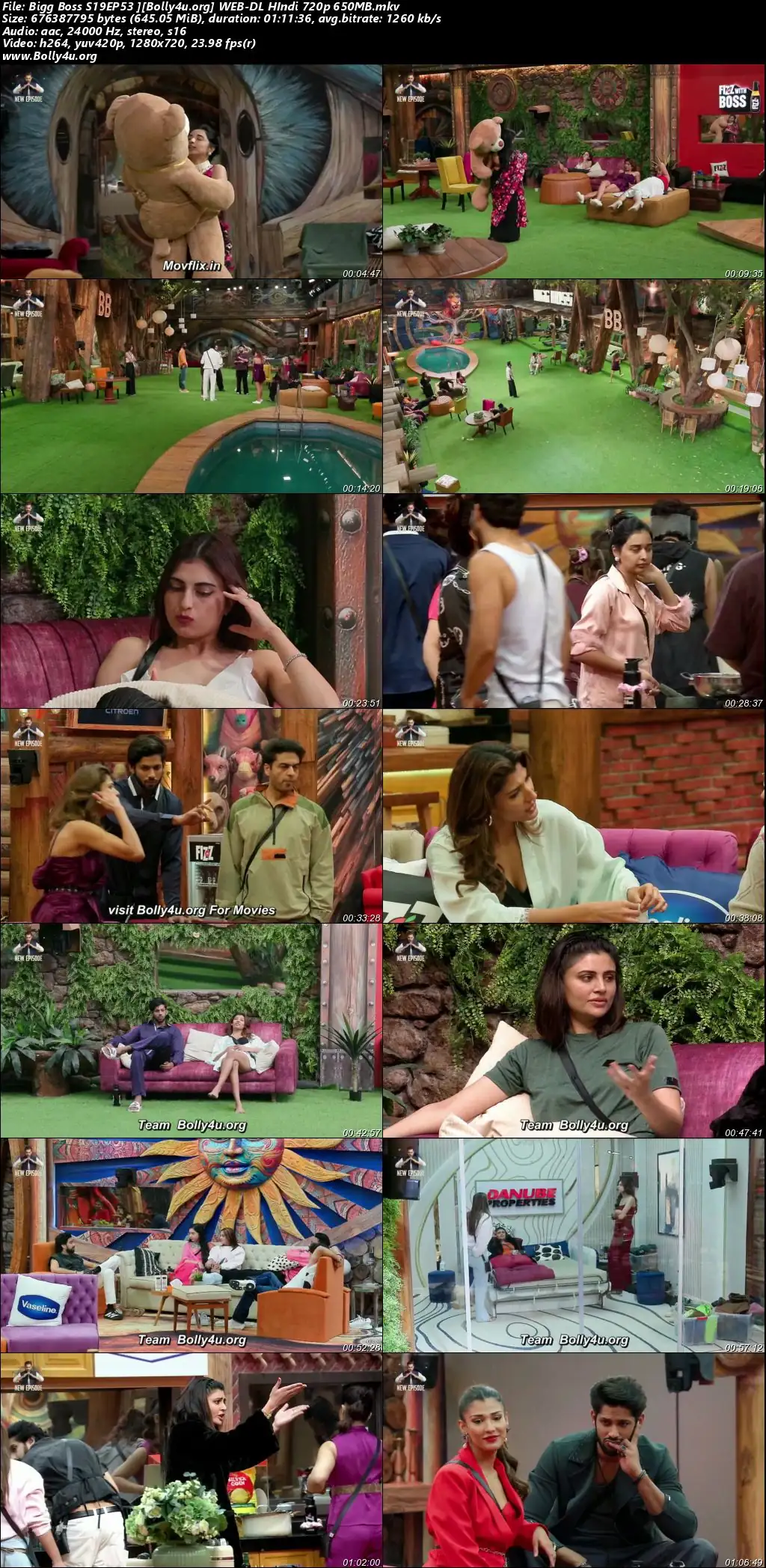Bigg Boss 2025 WEB-DL Hindi S19EP53 Download 720p  480p