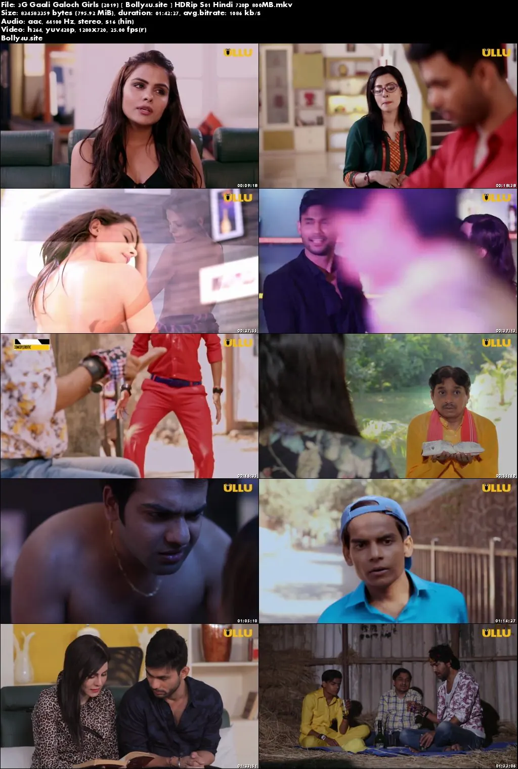 3G Gaali Galoch Girls 2019 HDRip 800MB Season 01 Hindi 720p Download 3G Gaali Galoch Girls 2019 HDRip 800MB Season 01 Hindi 720p Download