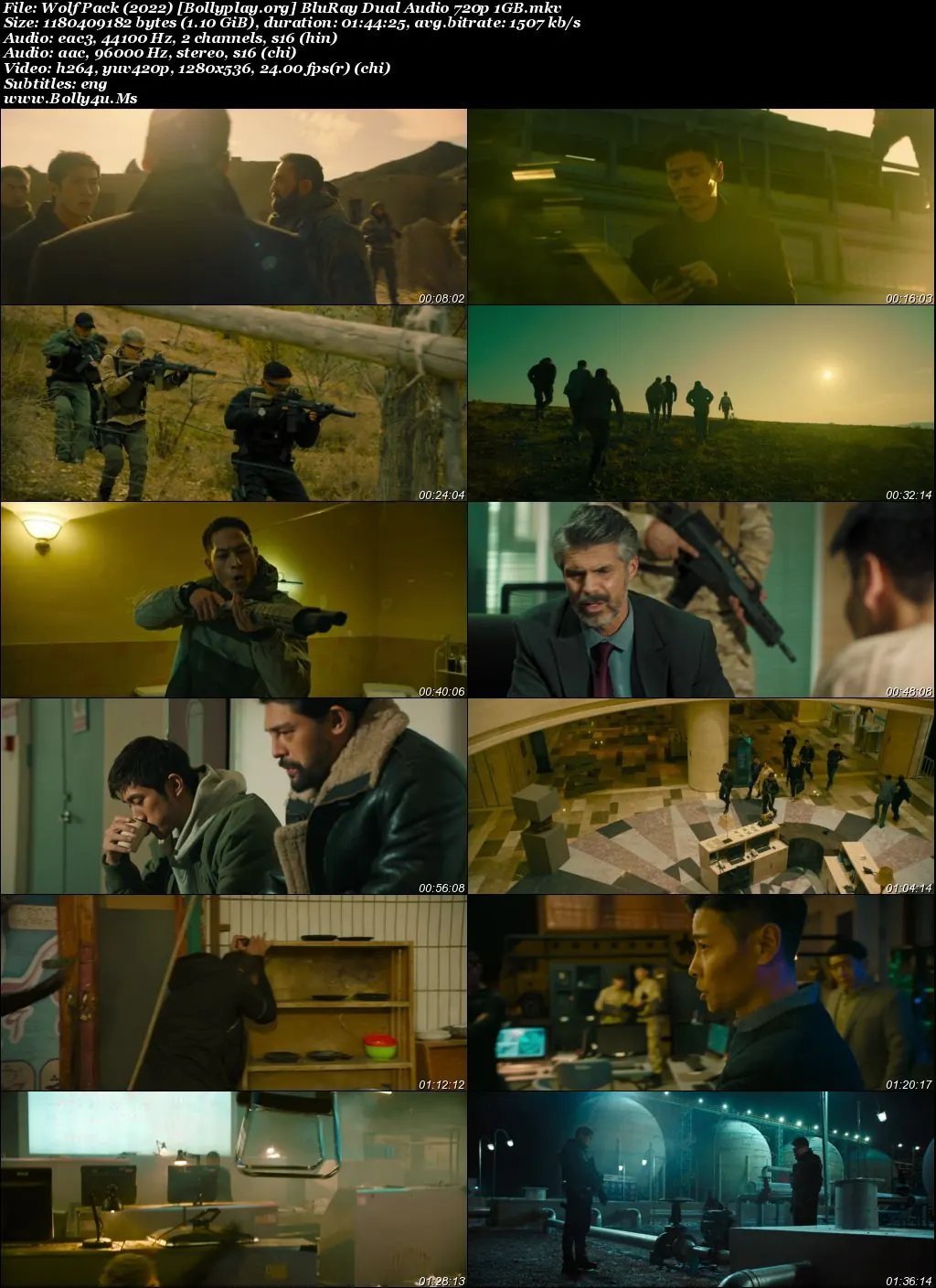 Wolf Pack 2022 BluRay Hindi Dual Audio Full Movie Download 720p  480p