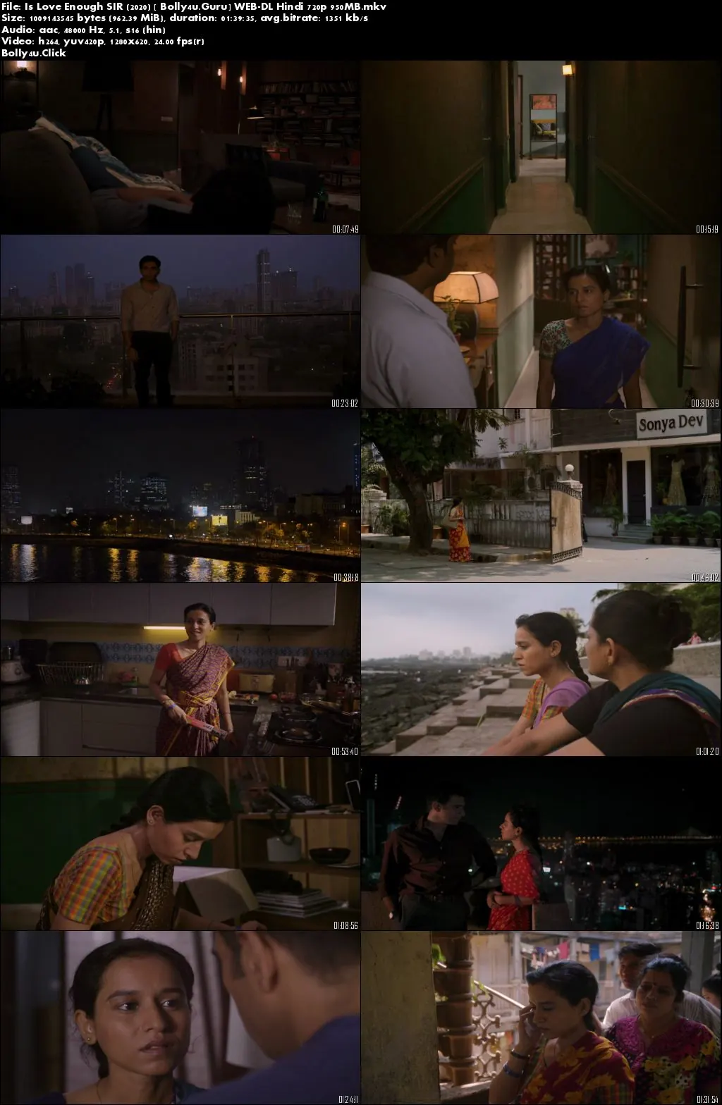 Is Love Enough SIR 2020 WEB-DL 300MB Hindi 480p Download