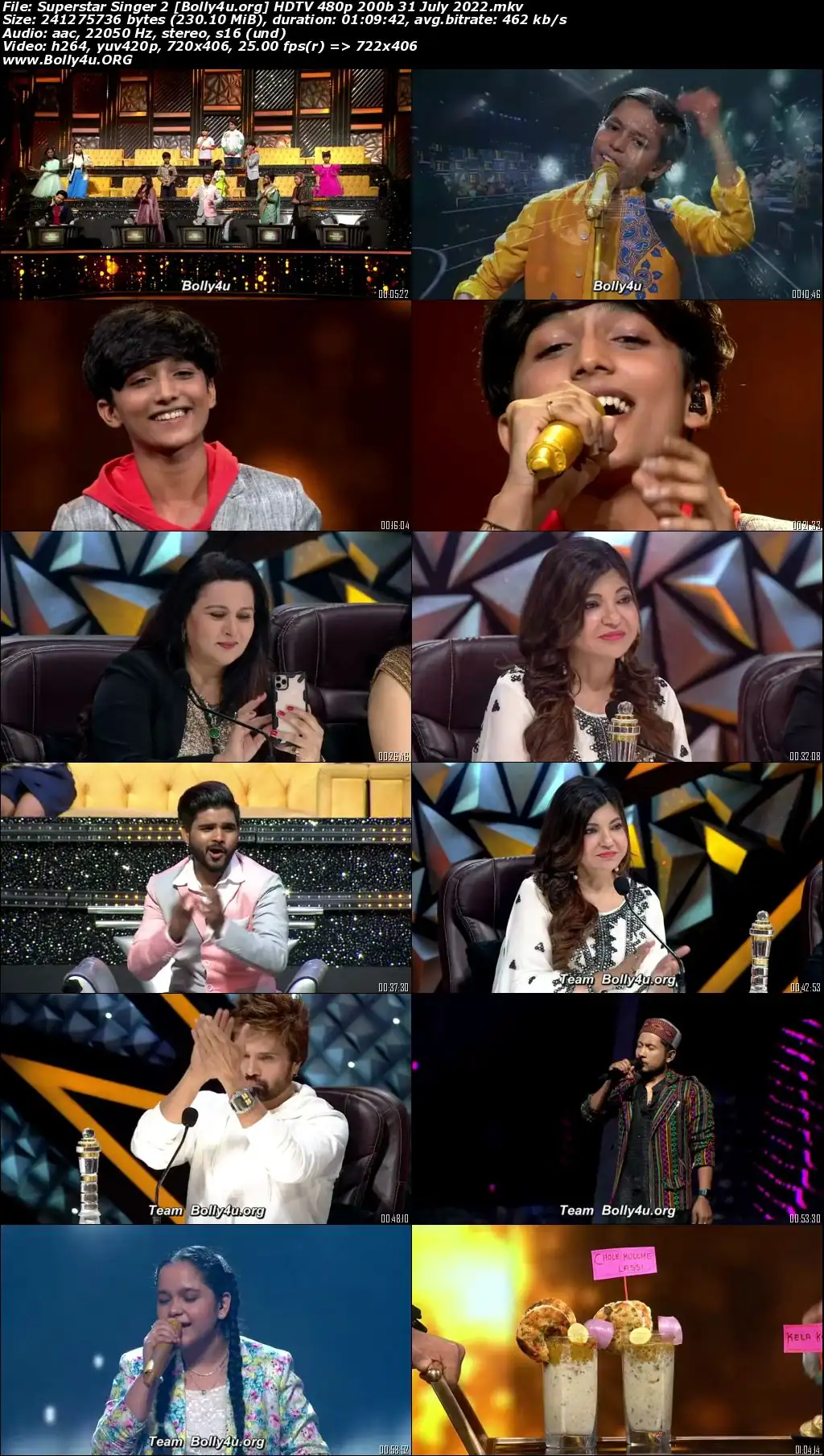 Superstar Singer 2 HDTV 480p 200b 31 July 2022 Download