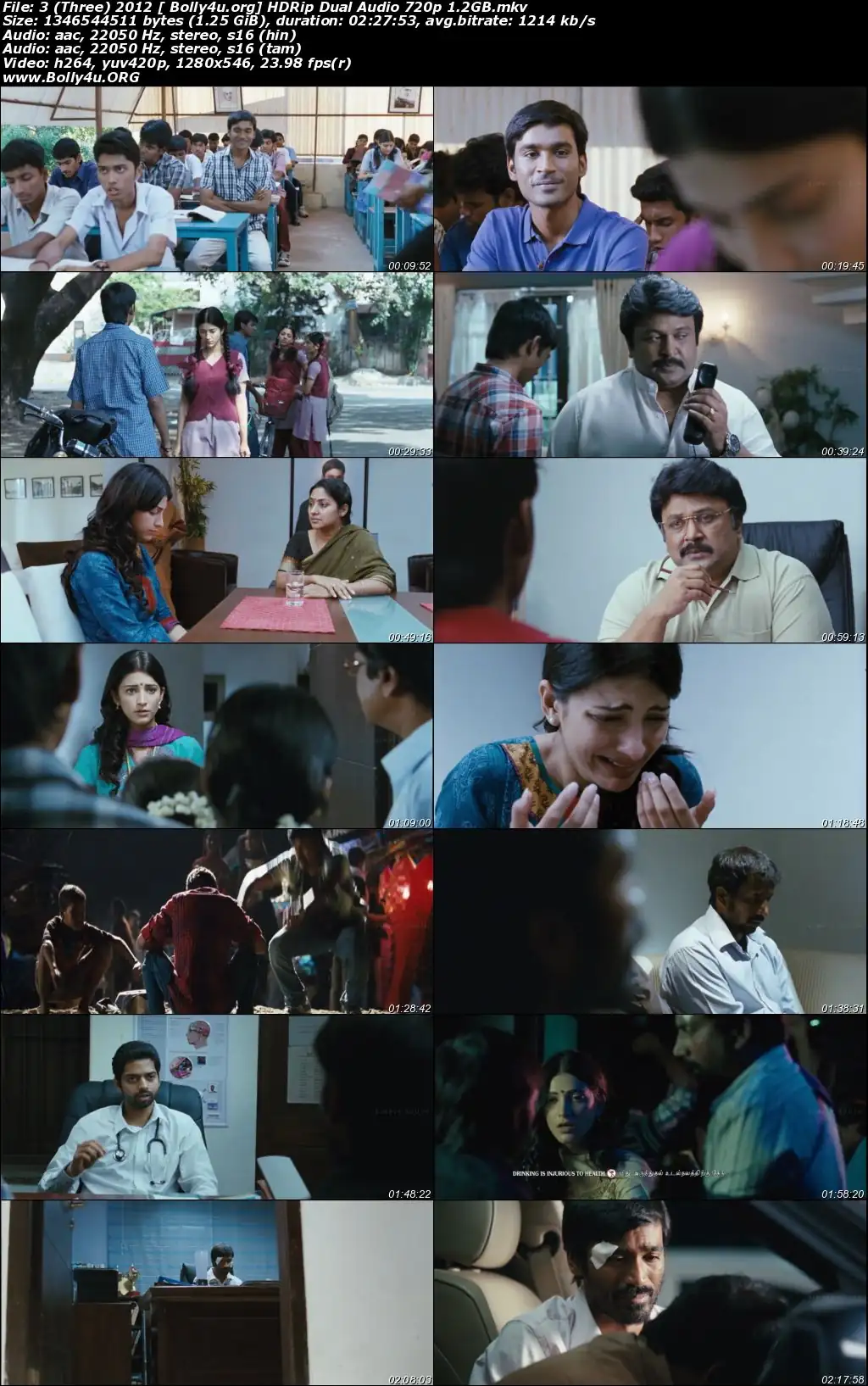 3 Three 2012 HDRip 1.2GB UNCUT Hindi Dual Audio 720p Download 3 Three 2012 HDRip 1.2GB UNCUT Hindi Dual Audio 720p Download