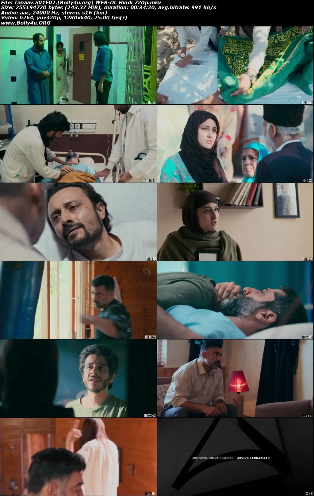 Tanaav 2022 WEB-DL Hindi S01 Complete Download 720p  480p